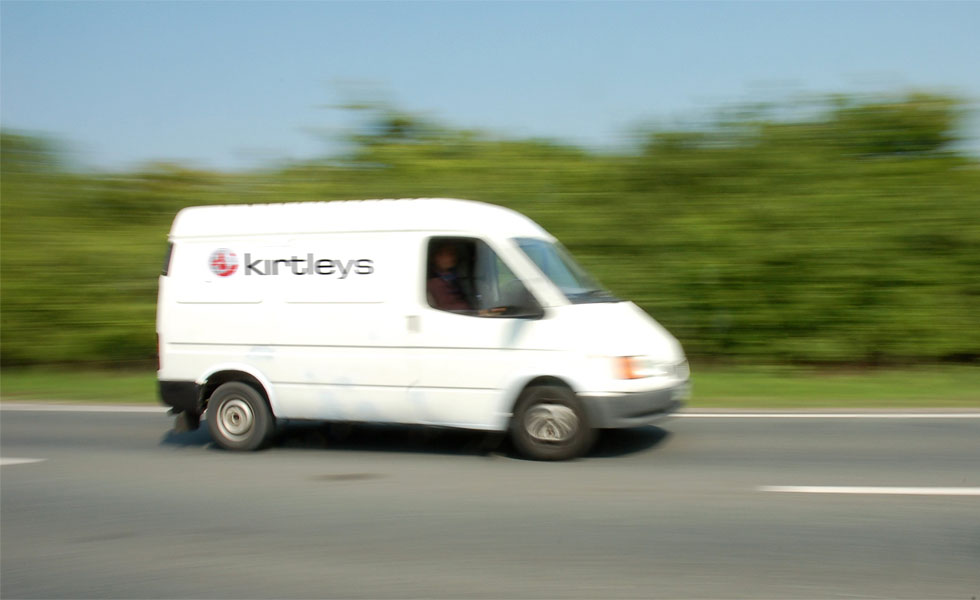 Kirtleys bespoke specialist courier service