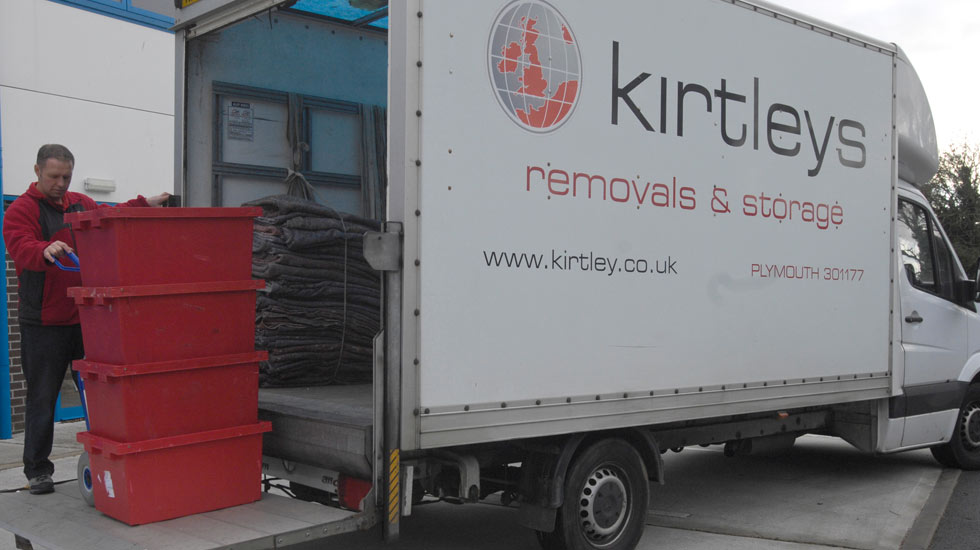 Smaller removal vans ideal for document moves