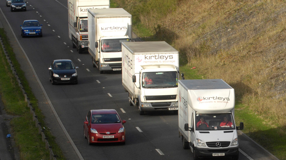 Fleet of vehicles to suit all types of removals